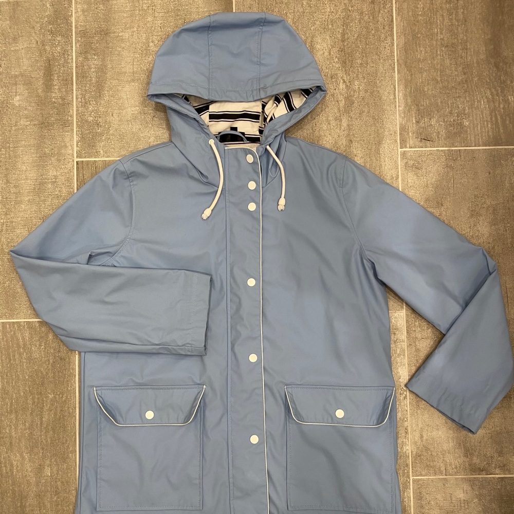 Baby blue rain jacket - Picture 2 of 4